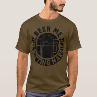 新郎のビール 私 結婚する バチェラーパーティー グロ Tシャツ