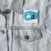 新郎のブライダルシャワーの好意母 缶バッジ (インサイチュ)