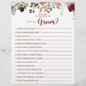 新郎のブライダルシャワー (正面)