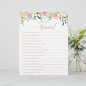 新郎のブライダルシャワー (スタンド正面)