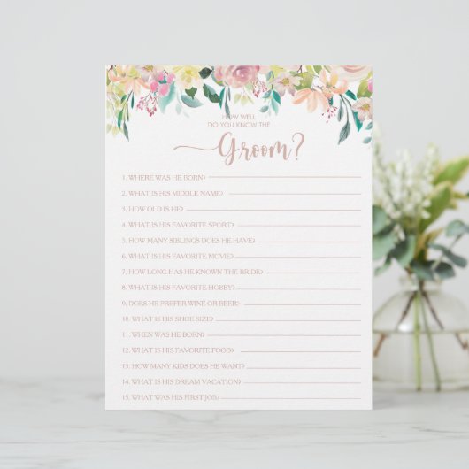 新郎のブライダルシャワー (スタンド正面)