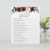 新郎のブライダルシャワー (スタンド正面)