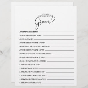 新郎のブライダルシャワー