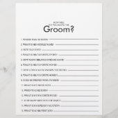 新郎のブライダルシャワー (正面)