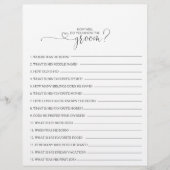 新郎のブライダルシャワー (正面)