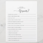 新郎のブライダルシャワー (正面)