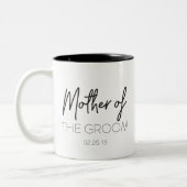 新郎のマグの母 ツートーンマグカップ (左)