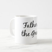 新郎のマグの父 コーヒーマグカップ (正面左)