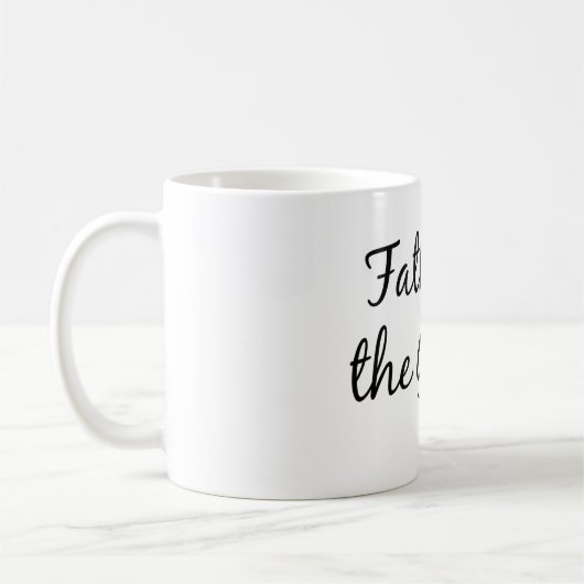 新郎のマグの父 コーヒーマグカップ (左)