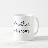 新郎のマグの祖母 コーヒーマグカップ (正面右)