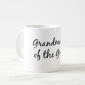 新郎のマグの祖母 コーヒーマグカップ (正面左)