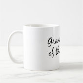 新郎のマグの祖母 コーヒーマグカップ (左)