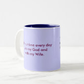 新郎のマグ ツートーンマグカップ (正面左)