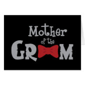 新郎の上品な母 (正面横)