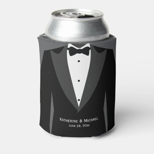 新郎の仲間へのクーラーギフト 缶クーラー (缶裏面)