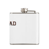 新郎の仲間 新郎介添人 ブライズシャワー  名前を追加 フラスク (裏面)