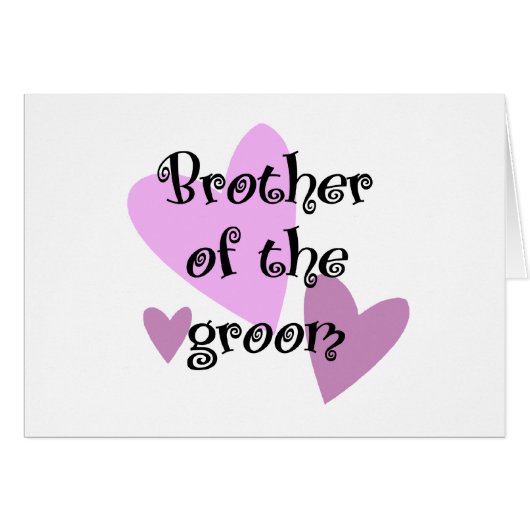 新郎の兄弟 (正面横)