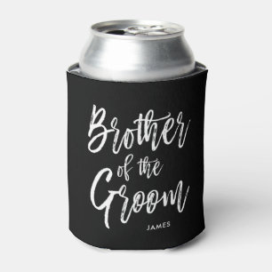 新郎の兄弟 スクリプトスタイルカスタム結婚式 缶クーラー