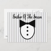 新郎の兄弟 ポストカード (正面/裏面)