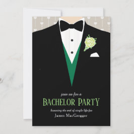 新郎の前夜祭 緑のバラの招待状 招待状