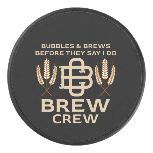 新郎の友人たちとの週末パーティーに最適なユニークなギフトのアイデア アイスホッケーパック (正面)