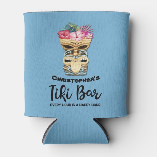 新郎の友人たちと楽しむためのモノグラムパーティーアイテム 缶クーラー (正面)