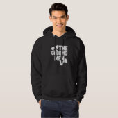 新郎の友人たちによる独身パーティー 馬鹿騒ぎ 新郎 冗談 メンズ パーカ (正面フル)