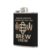 新郎の友人たち 新郎のチーム ユーモア 面白い フラスク (左)