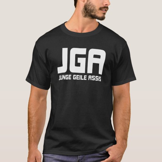 新郎の友人たち、JGAの少年はかっこいい、アシス Tシャツ (正面)