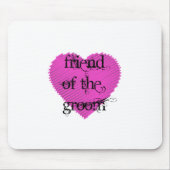 新郎の友人 マウスパッド (正面)