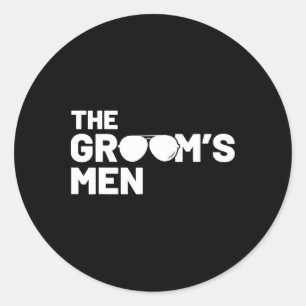 新郎の友人 新郎 男性 スクワット バチェラー用品 パーティー ラウンドシール