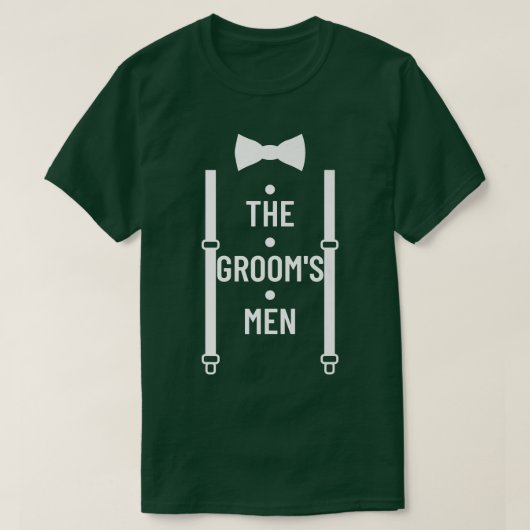新郎の友人 結婚式 仲間 ベストマン 独身パーティー G Tシャツ (デザイン正面)