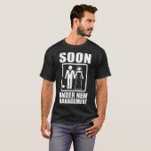 新郎の友達のためのパーティーTシャツ Tシャツ (正面フル)