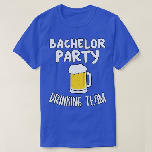 新郎の友達 飲み会チーム 10 Tシャツ (デザイン正面)