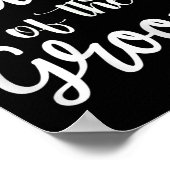 新郎の叔母婚約結婚した結婚披露宴 ポスター (角)