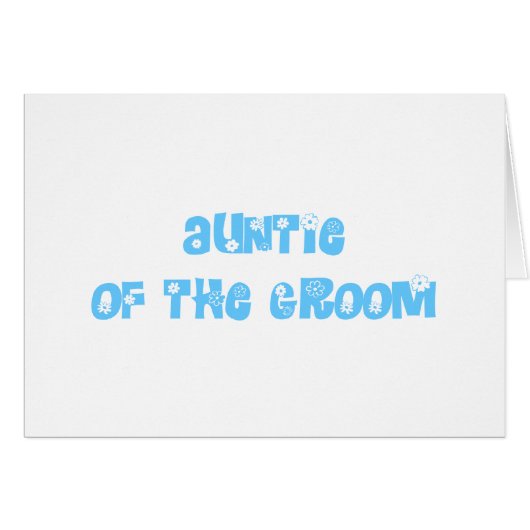 新郎の叔母 (正面横)