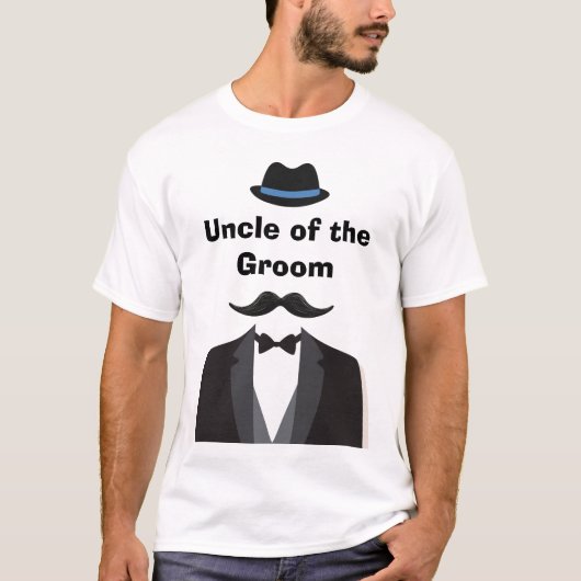 新郎の叔父カスタム Tシャツ (正面)