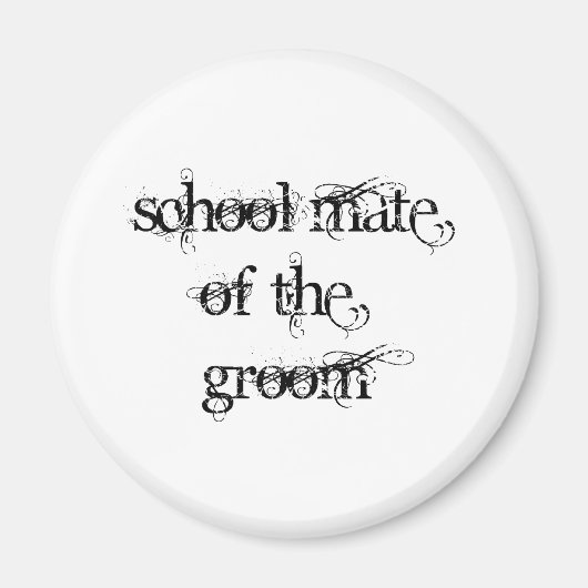 新郎の同級生 マグネット (正面)