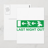 新郎の夜 ポストカード (正面/裏面)