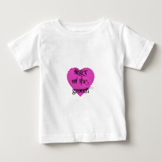 新郎の姉妹 ベビーTシャツ (正面)