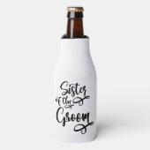 新郎の姉妹 ボトルクーラー (ボトル正面)