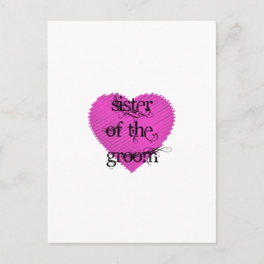 新郎の姉妹 ポストカード (正面)