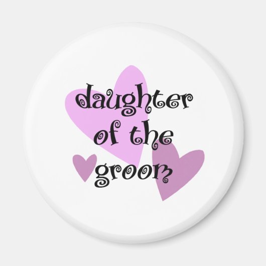 新郎の娘 マグネット (正面)