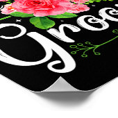 新郎の婚約結婚母の母 ポスター (角)