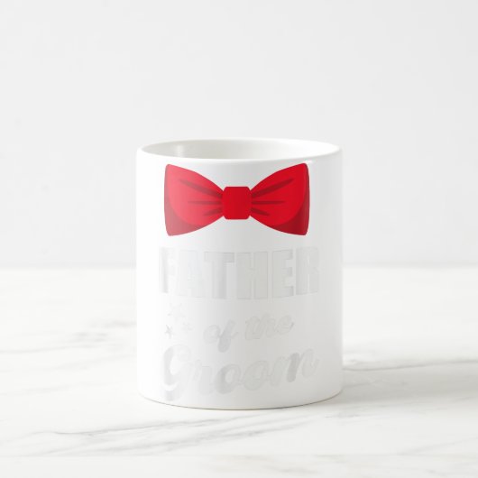 新郎の学士結婚のメンズ結婚した父 コーヒーマグカップ (中央)