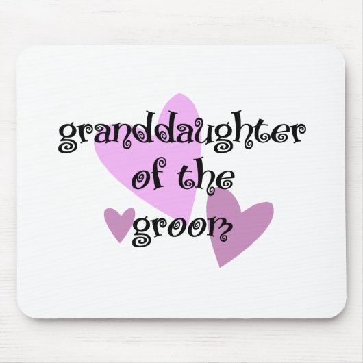 新郎の孫娘 マウスパッド (正面)