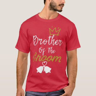 新郎の家の結婚兄弟 Tシャツ