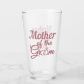 新郎の家族の結婚マッチングの母 タンブラーグラス (裏面)