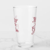 新郎の家族の結婚マッチングの母 タンブラーグラス (左)