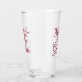 新郎の家族の結婚マッチングの母 タンブラーグラス (右)